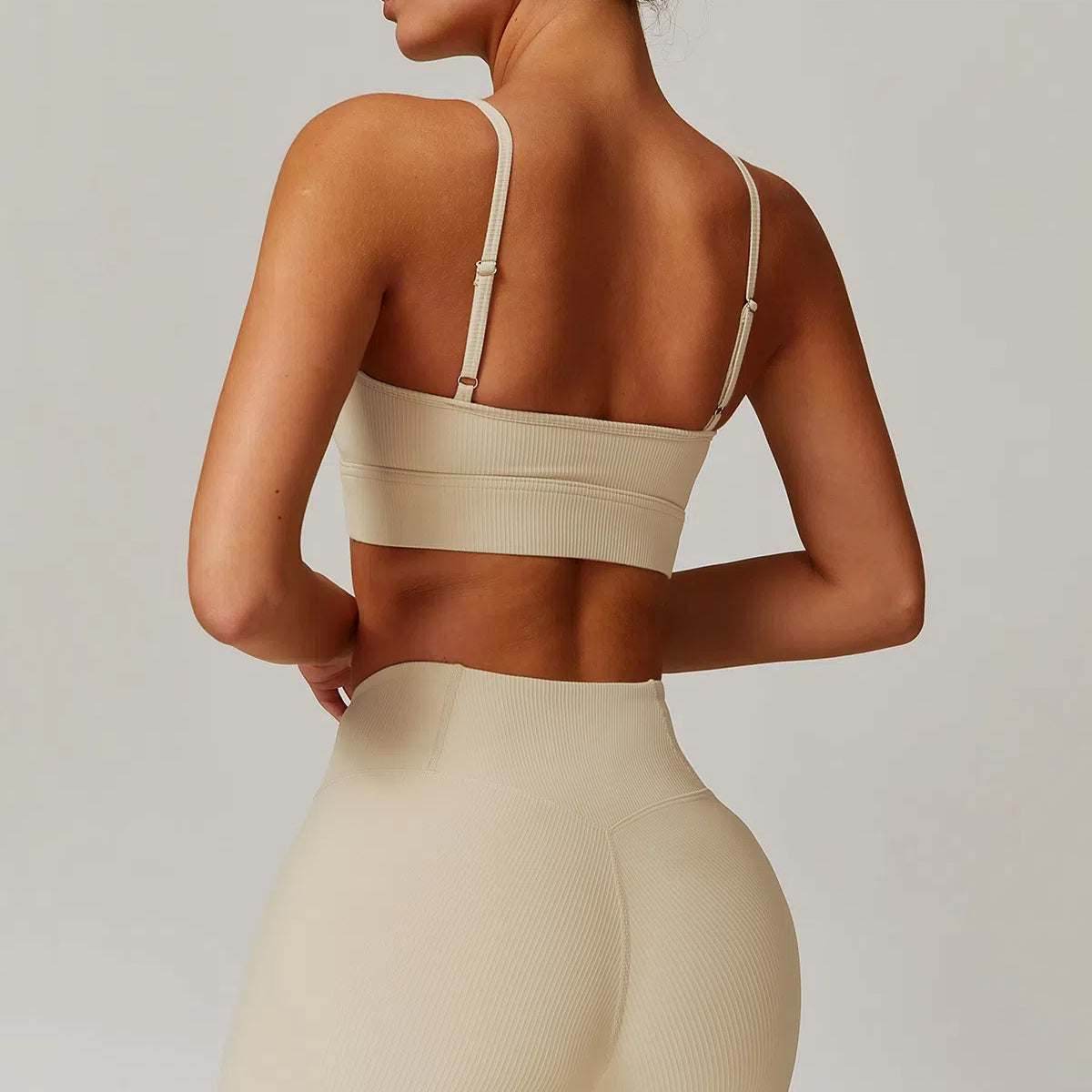 Thin Shoulder Straps Sports Bra
