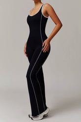 Sleeveless One Piece Backless Yoga Jumpsuit