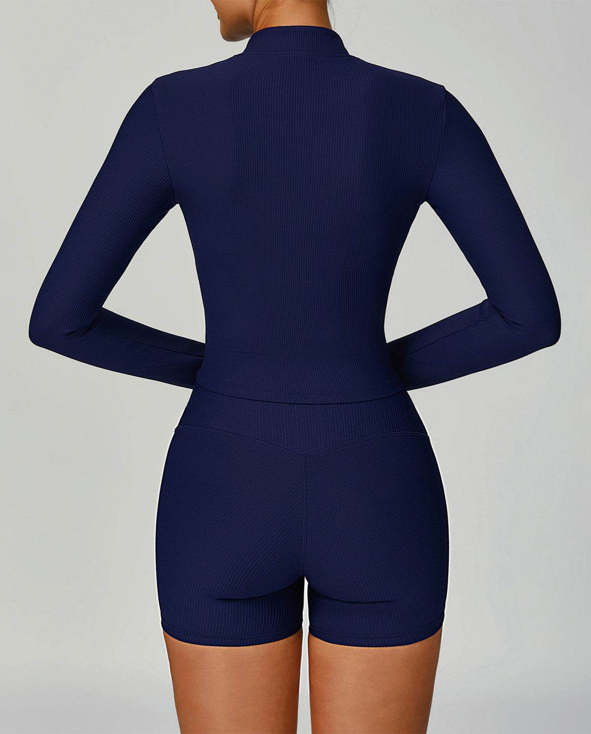 Long Sleeve Full Zip Running Jacket
