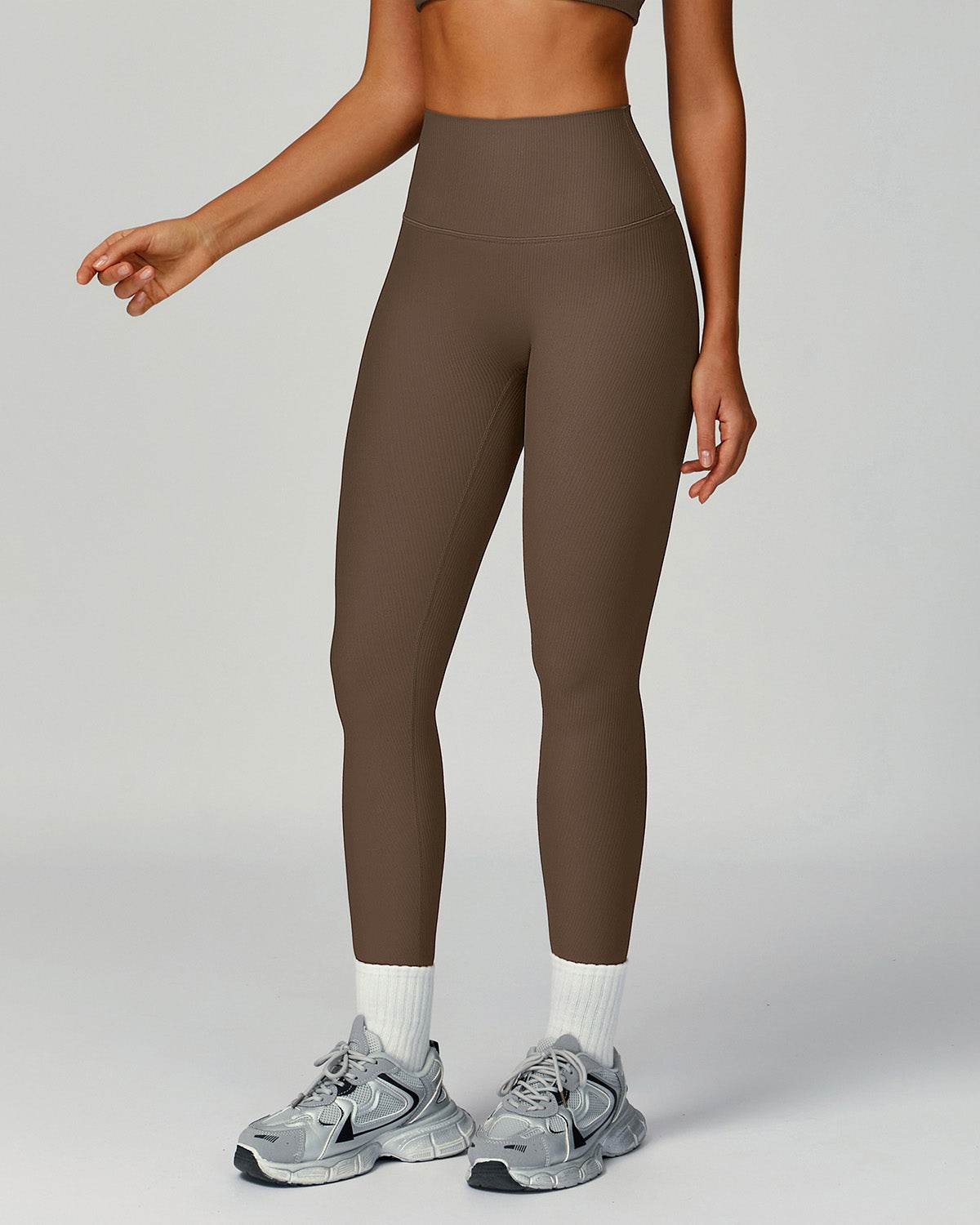 Ribbed High Waist Sports Legging
