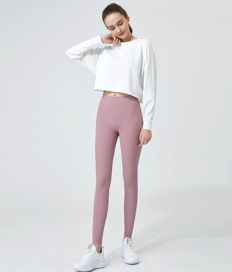 Long Sleeve Crop Yoga T-Shirt