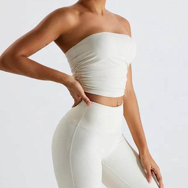 No Strap Bandeau Sports Bra -