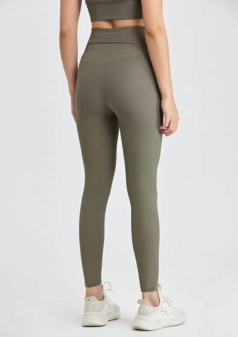 High Waist Tummy Control Leggings with Pockets