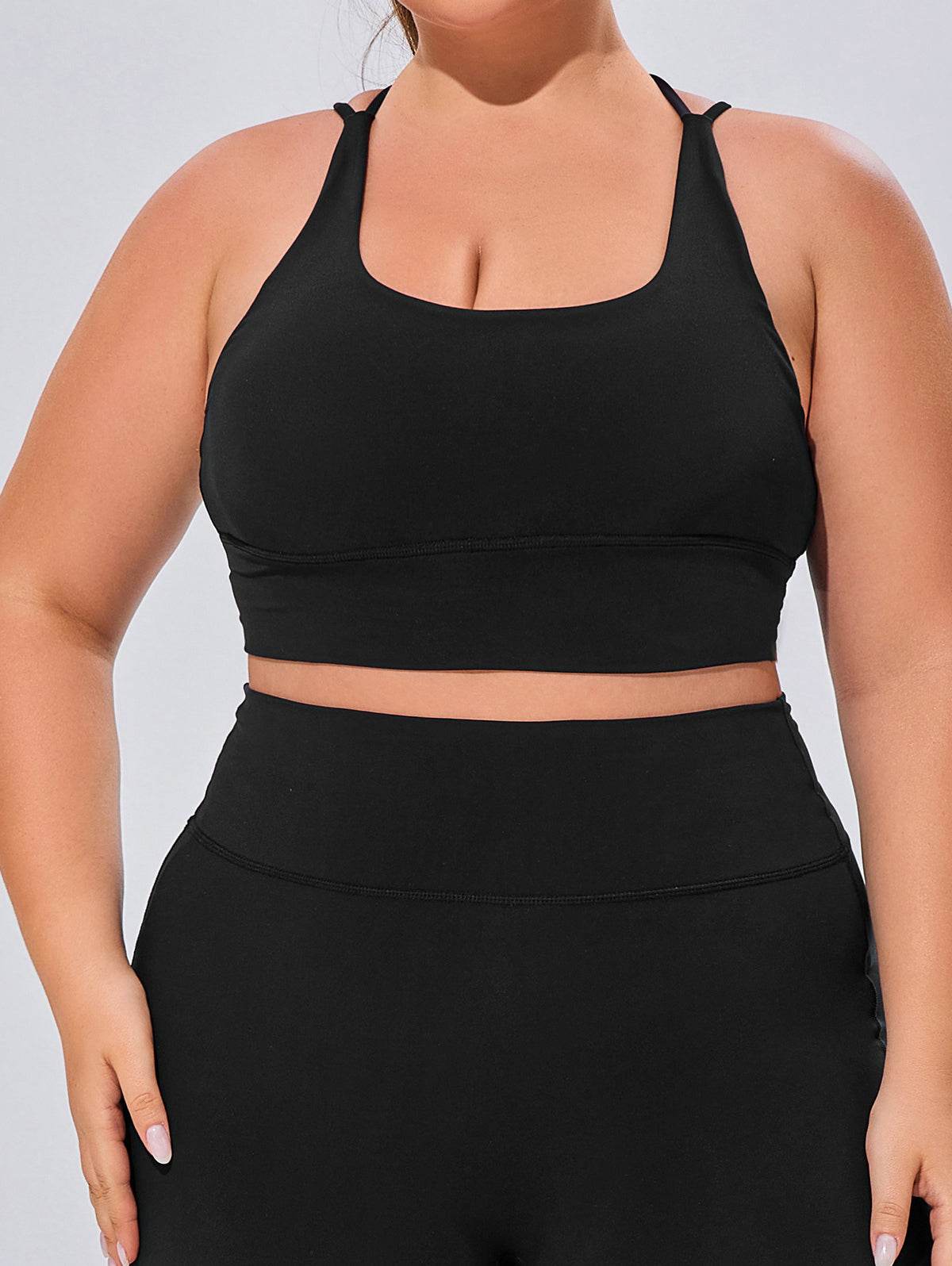 Cross Strap Sports Bra