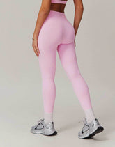 Solid High Waist Yoga Leggings with Pockets