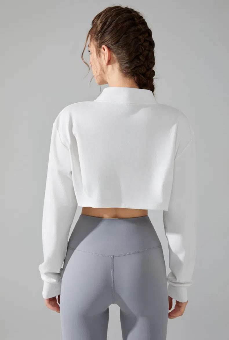 Short Loose Yoga Jacket