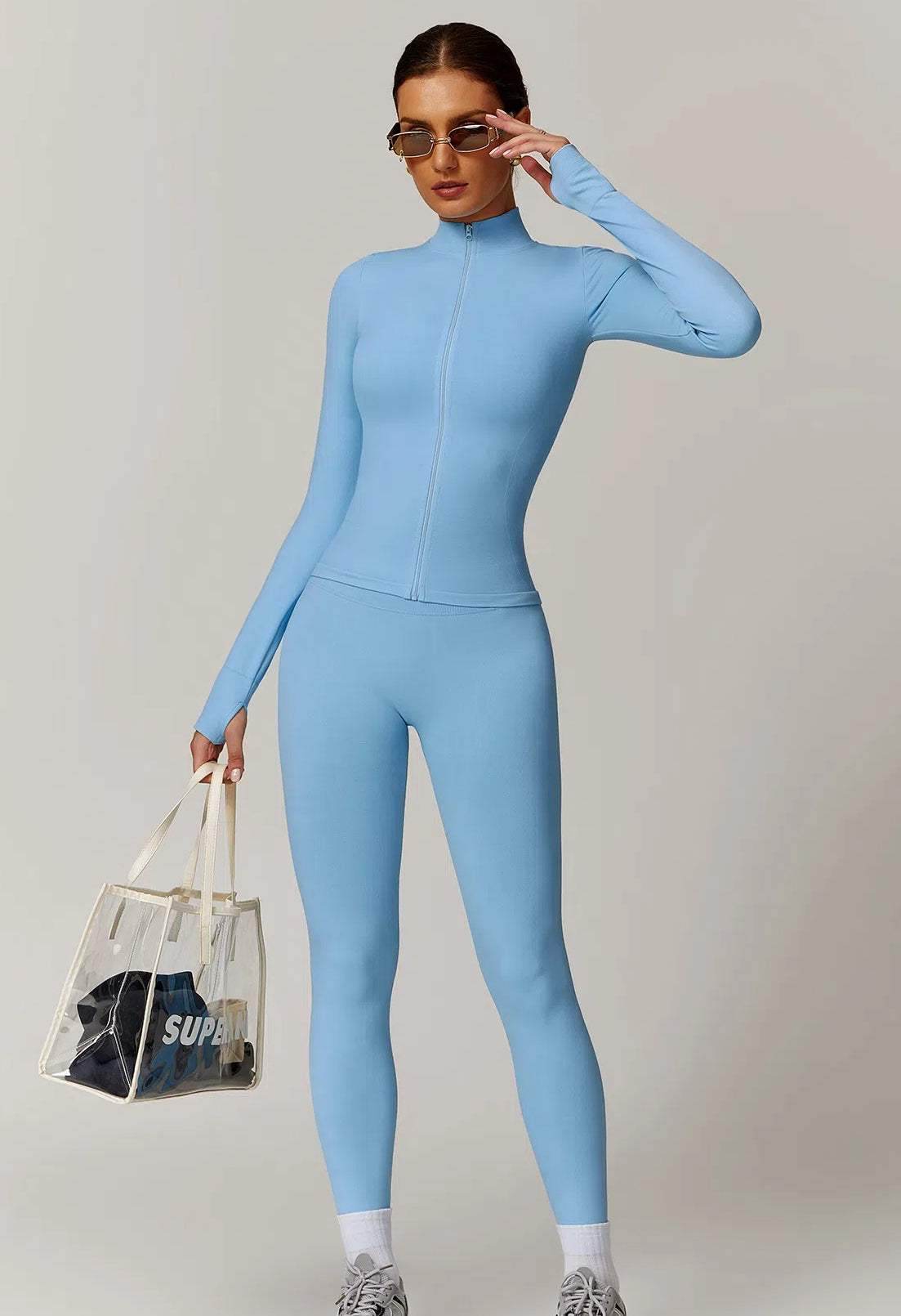 Seamless Workout Clothes Set