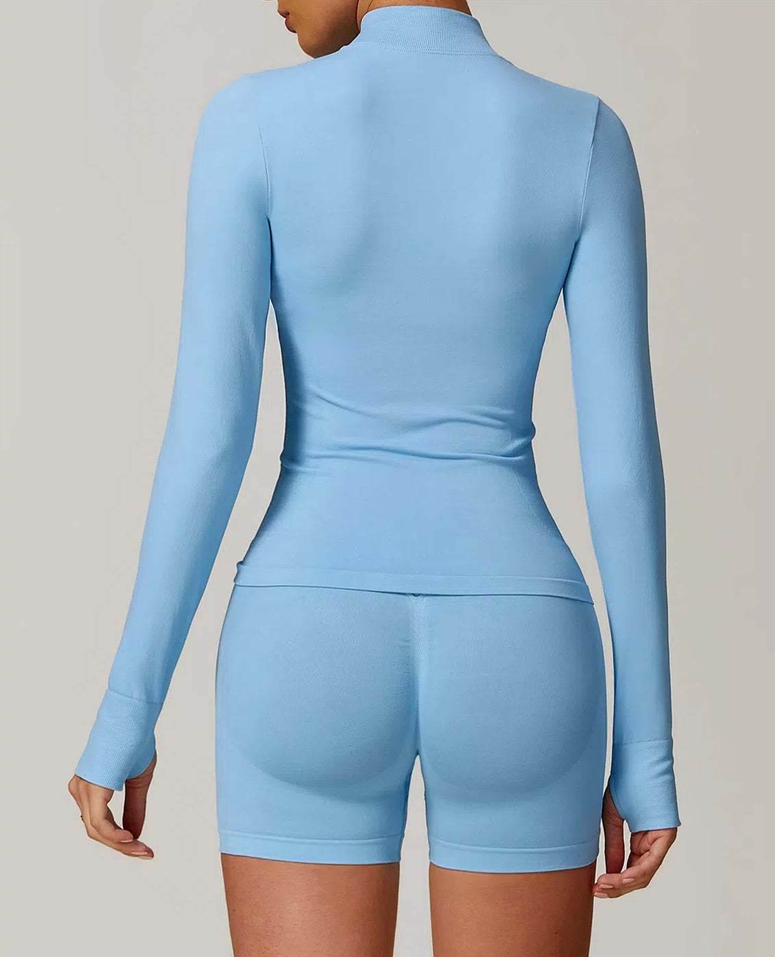 Slim Fit Full Zip Sports Jacket