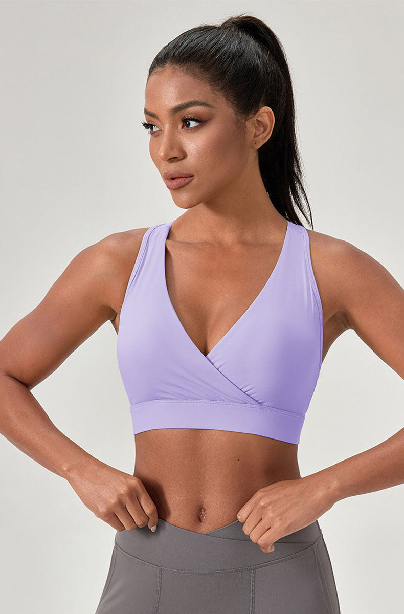 Two Ways Twist Racerback Sports Bra