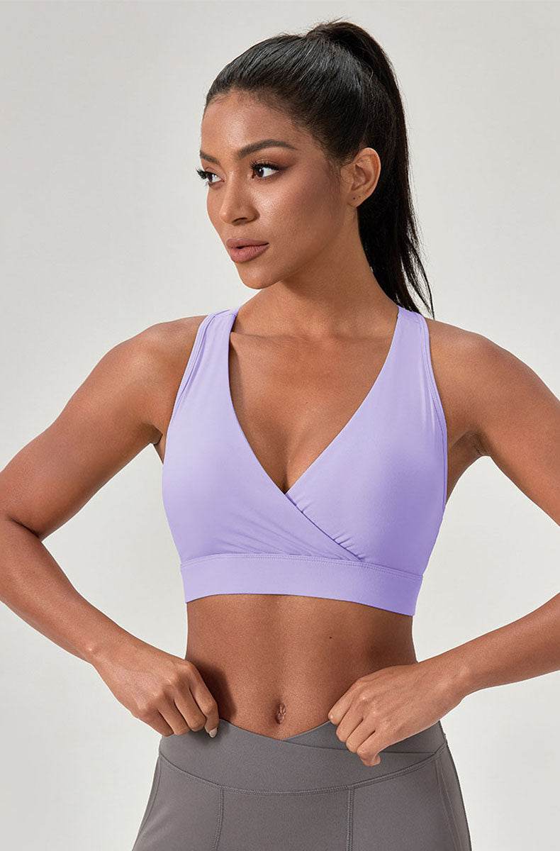 Two Ways Twist Racerback Sports Bra