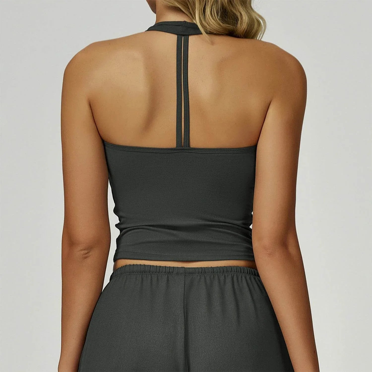 Workout Tank Top with Removable Bra Pad -