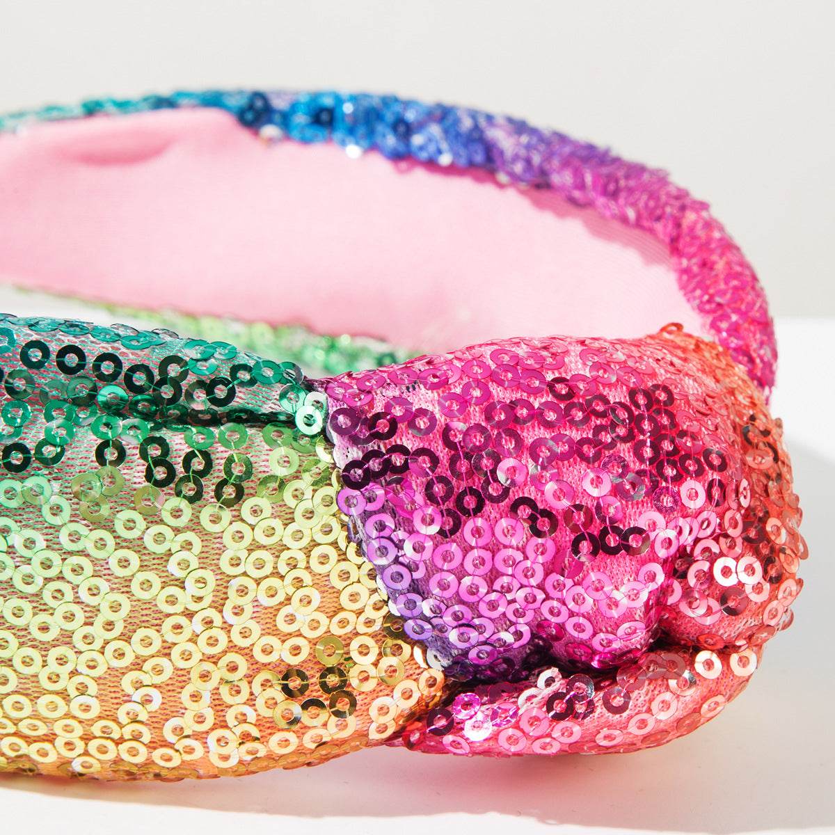 Sequin Knotted Headband Glitter Hair Accessories