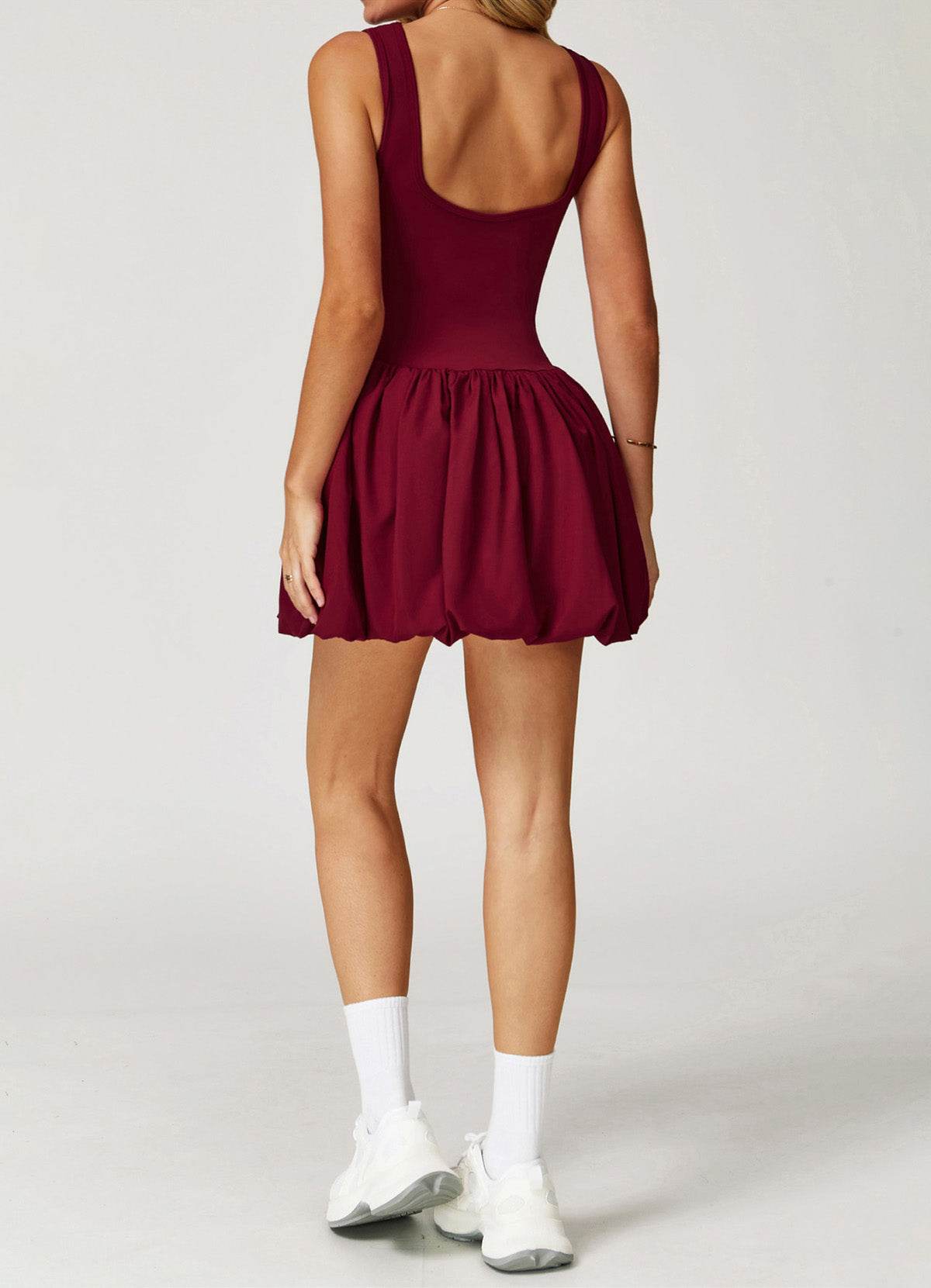 Athletic Tennis Dress With Pocket