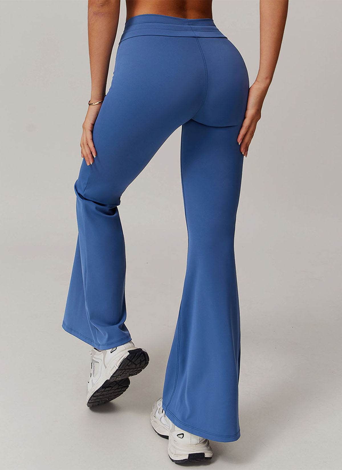 High Waist Wide Leg Yoga Flare Pants