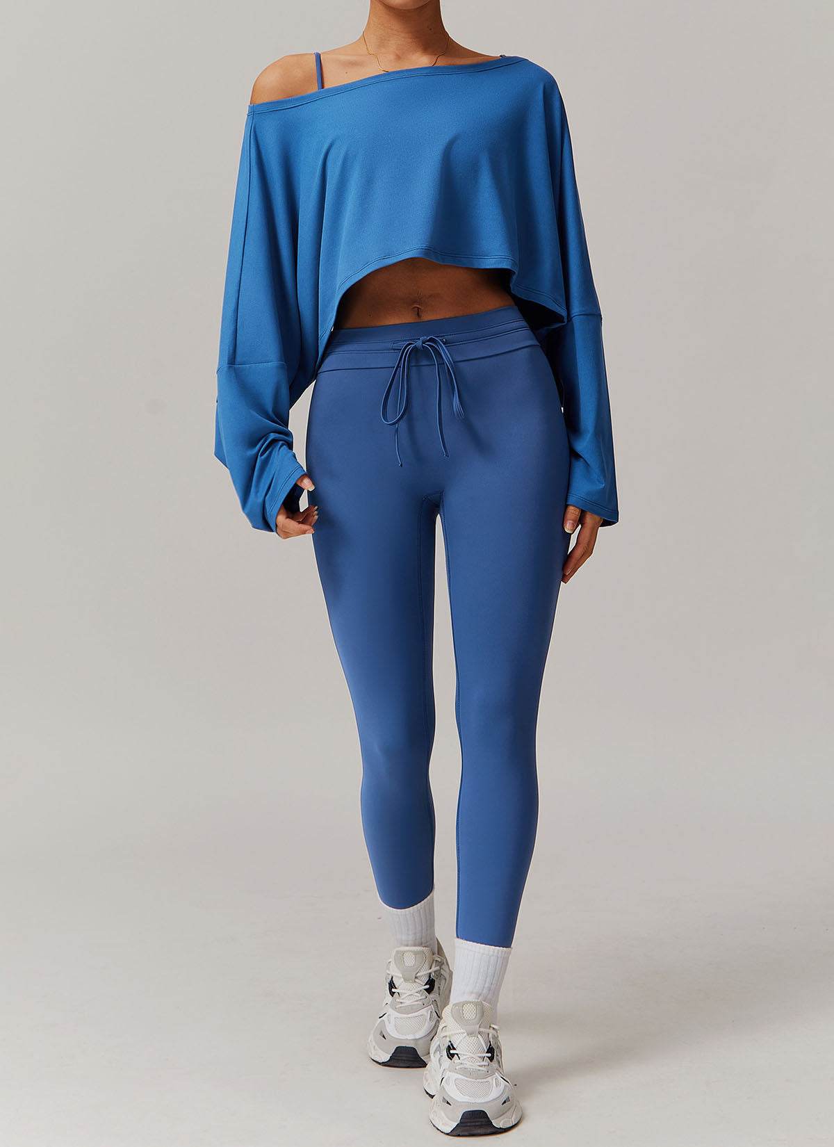Sports Sets with Long Sleeve T-Shirts and Leggings