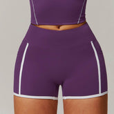 High Waist Stretch Fitness Shorts