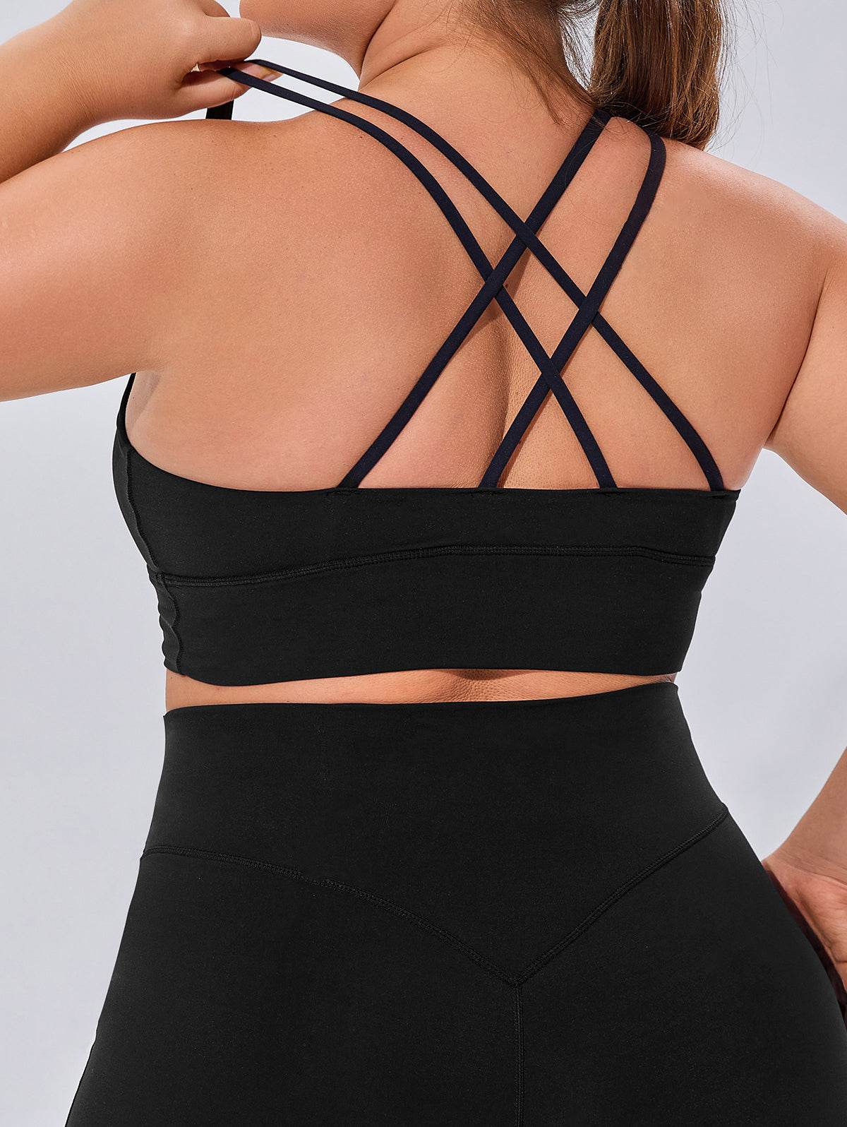 Cross Strap Sports Bra