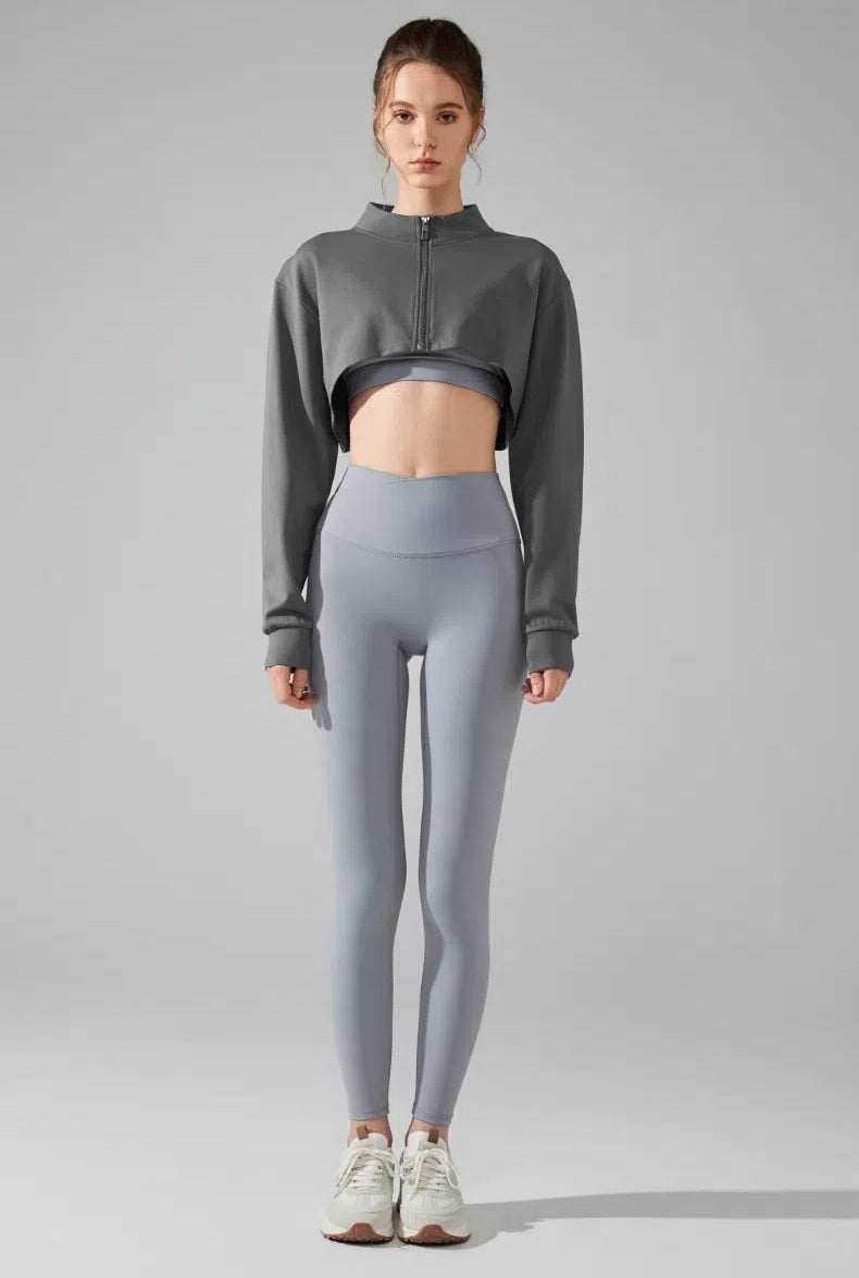 Short Loose Yoga Jacket