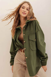 Corduroy Casual Long Sleeve Shirts
