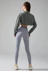 Short Loose Yoga Jacket