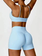 Fitness Clothing Yoga Set With Bra and Shorts