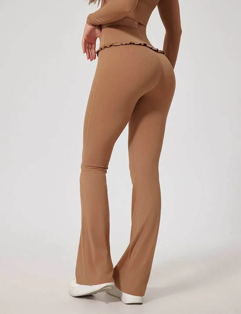 Yoga Flounce Flare Leggings -