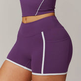High Waist Stretch Fitness Shorts
