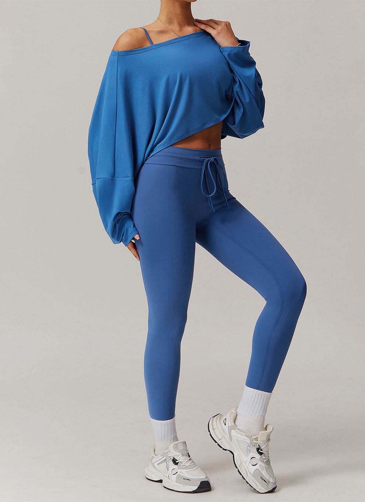 Sports Sets with Long Sleeve T-Shirts and Leggings