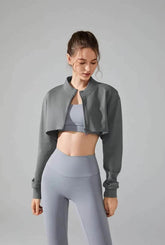 Short Loose Yoga Jacket