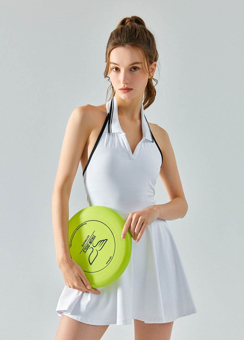 Polo Tennis Dresses with Built-in Shorts -