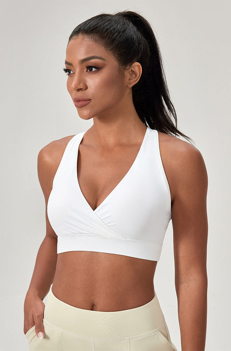 Two Ways Twist Racerback Sports Bra