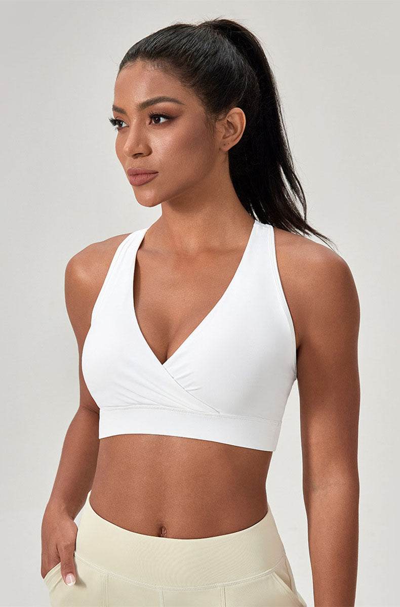 Two Ways Twist Racerback Sports Bra