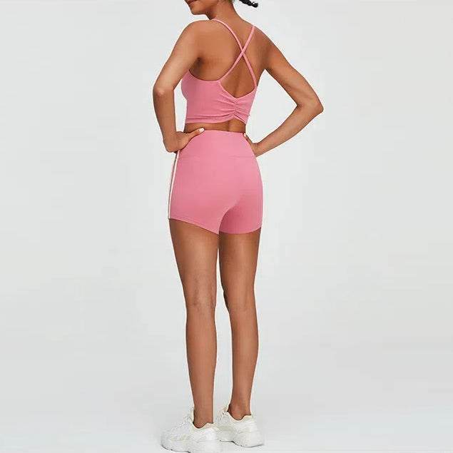 Cross Back Fitness Bra