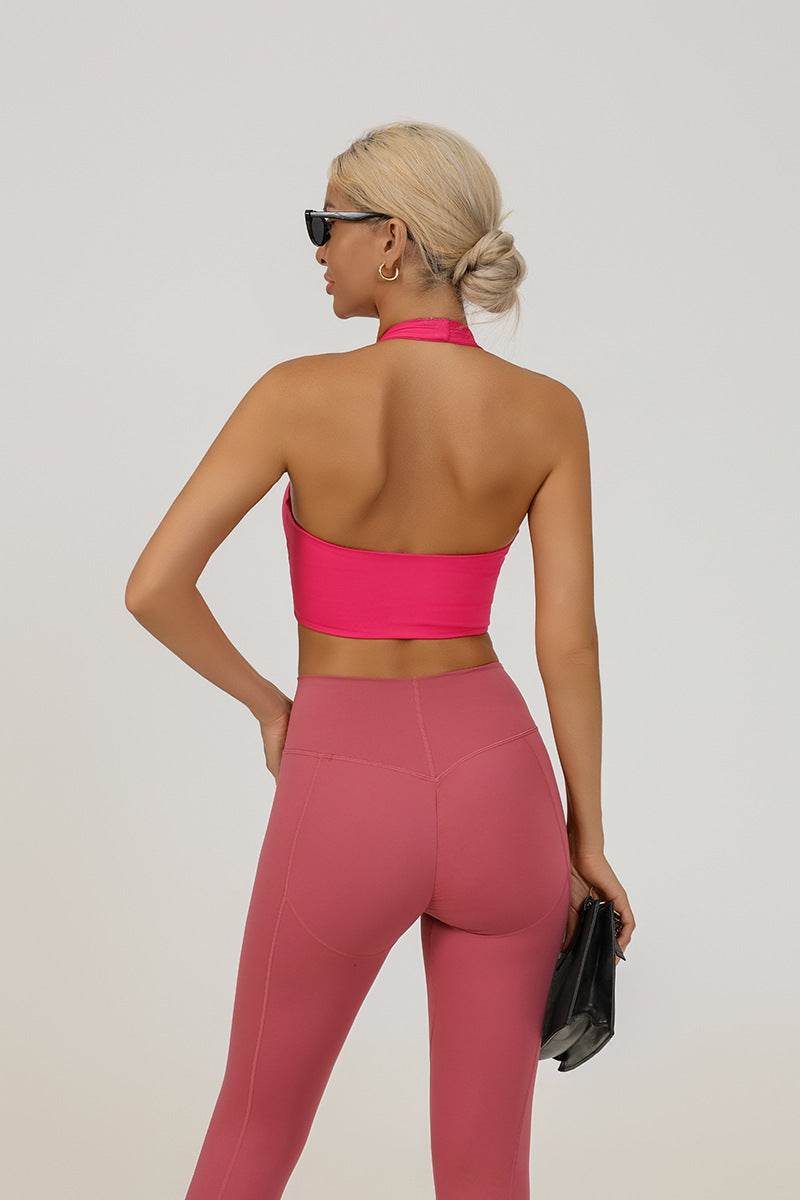 Halter Sports Bra