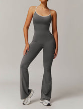 Spaghetti Strap Halter Yoga Bodysuit
