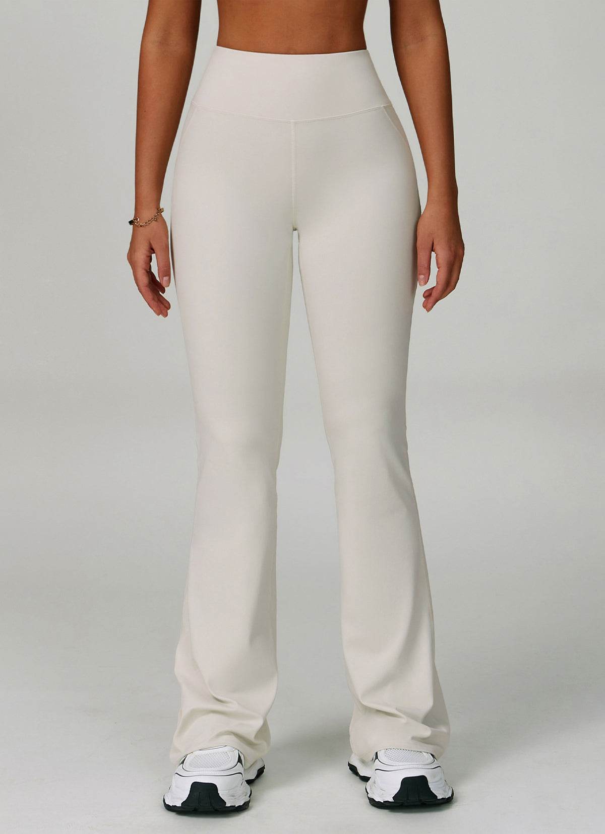 High Waist Tummy Control Running Flared Pant