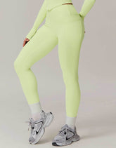 Solid High Waist Yoga Leggings with Pockets