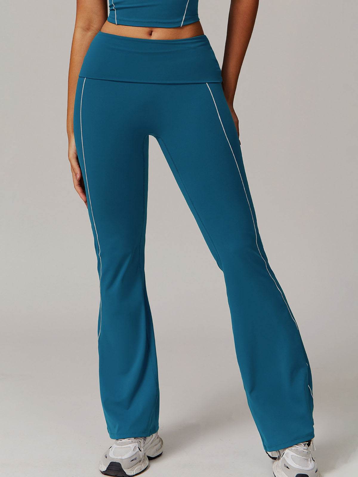 High Waist Yoga Flared Pants