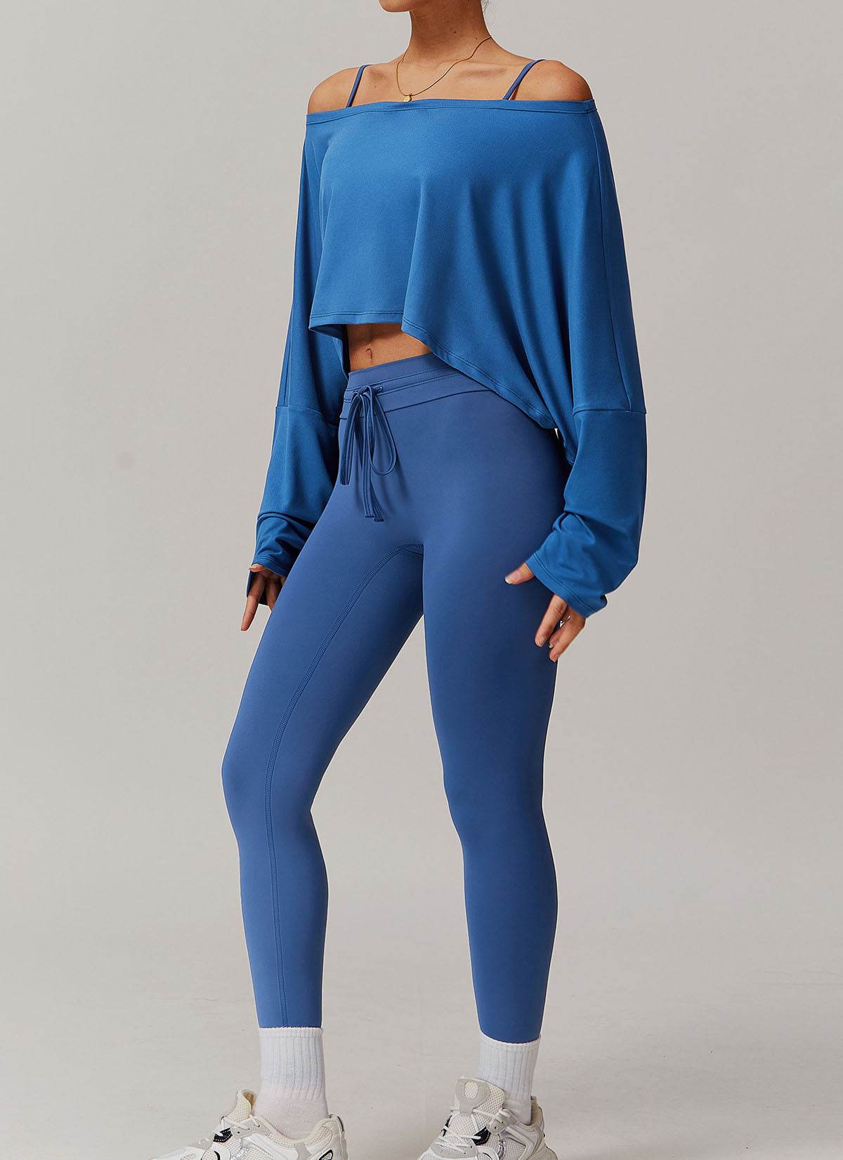 Sports Sets with Long Sleeve T-Shirts and Leggings