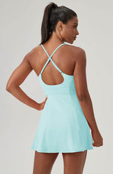 One Piece Tennis Dress with Chest Pad