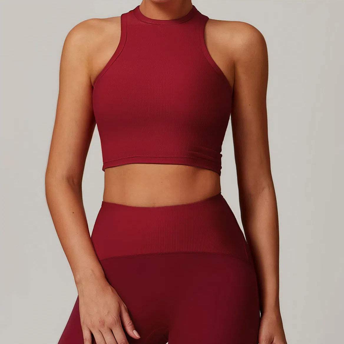 Crop Yoga Tank Top | Stylish & Comfortable for Every Session