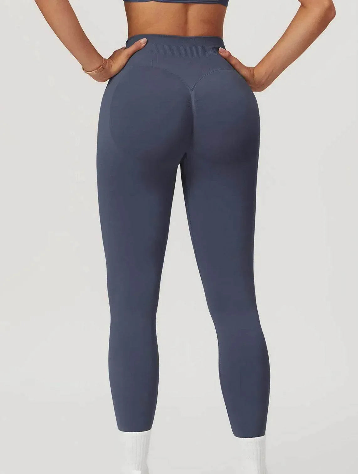 High Waist Athletic Leggings -