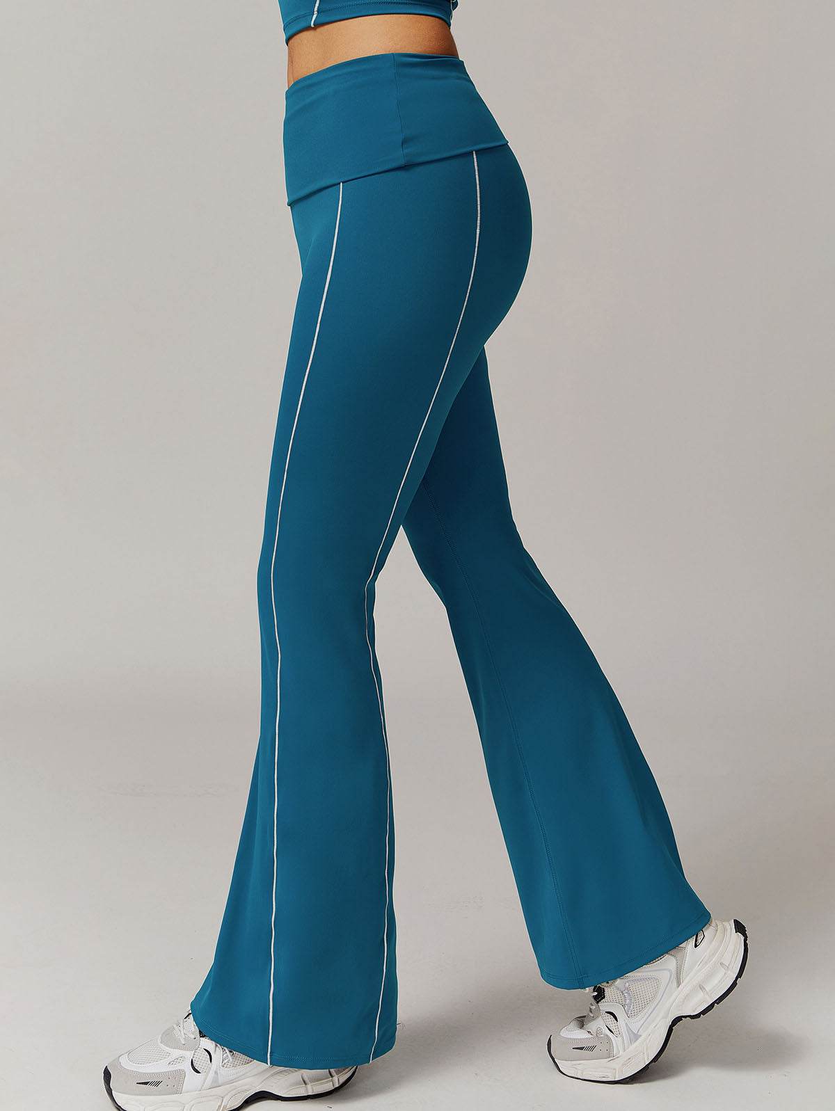 High Waist Yoga Flared Pants