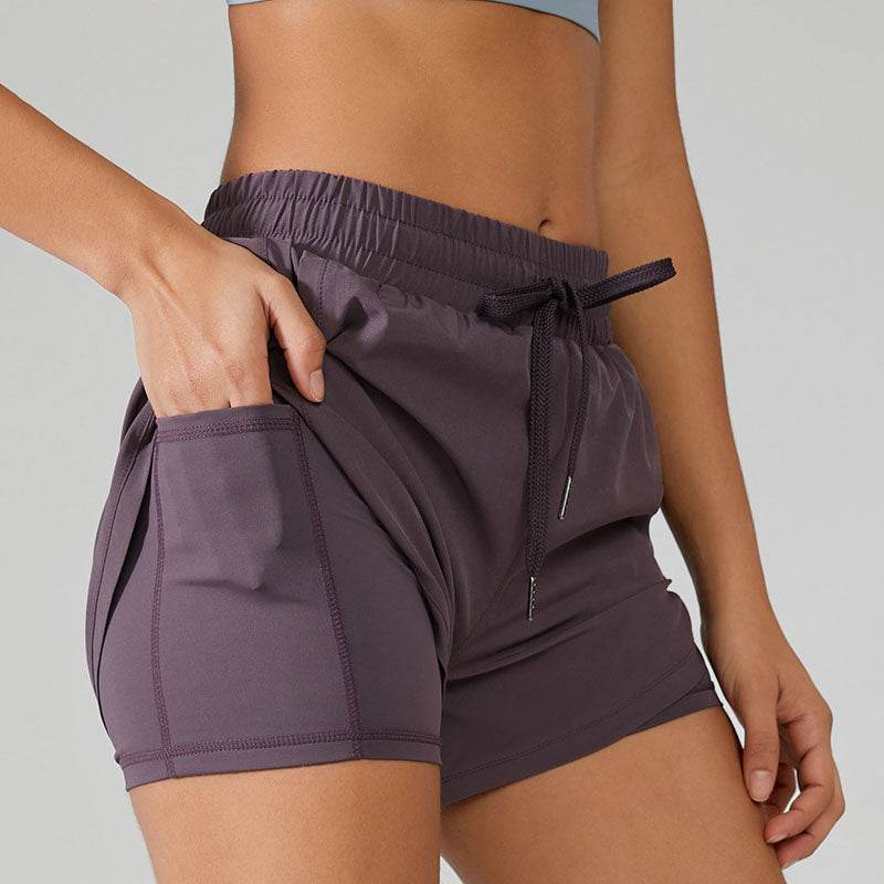Loose Fitting Athletic Shorts with Pockets