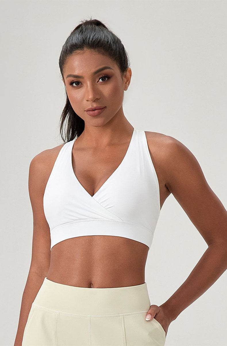 Two Ways Twist Racerback Sports Bra