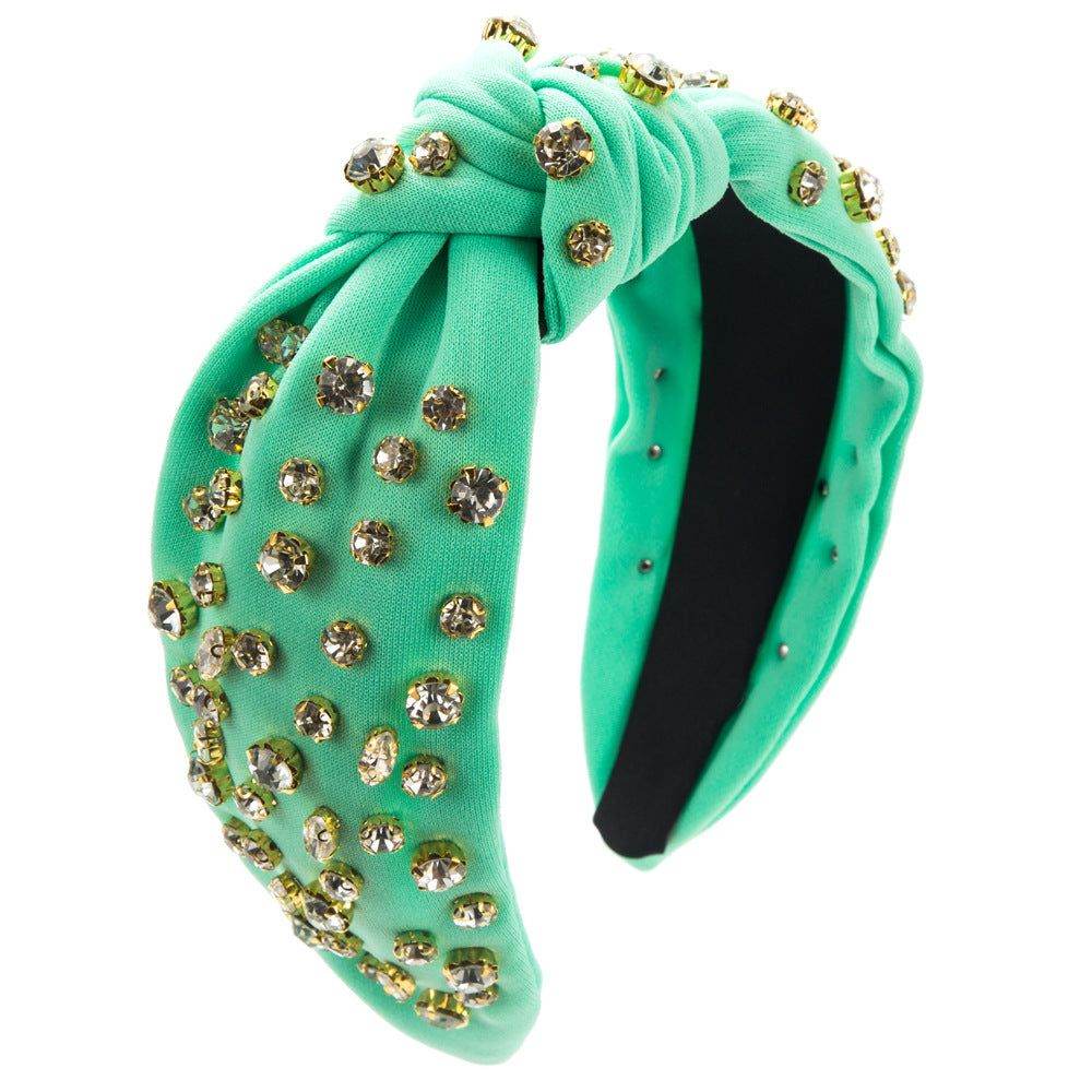 Jeweled Knotted Headband