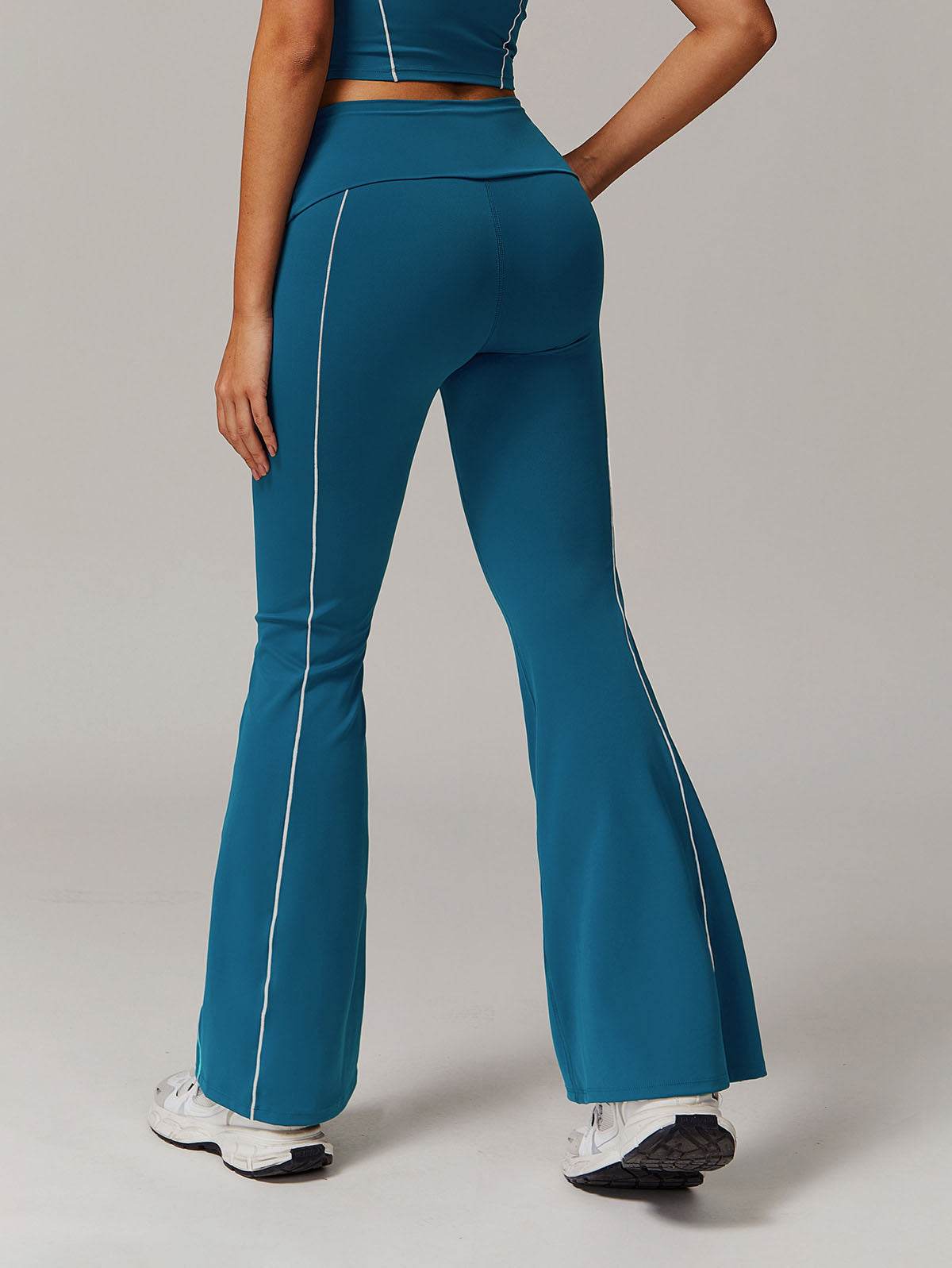 High Waist Yoga Flared Pants