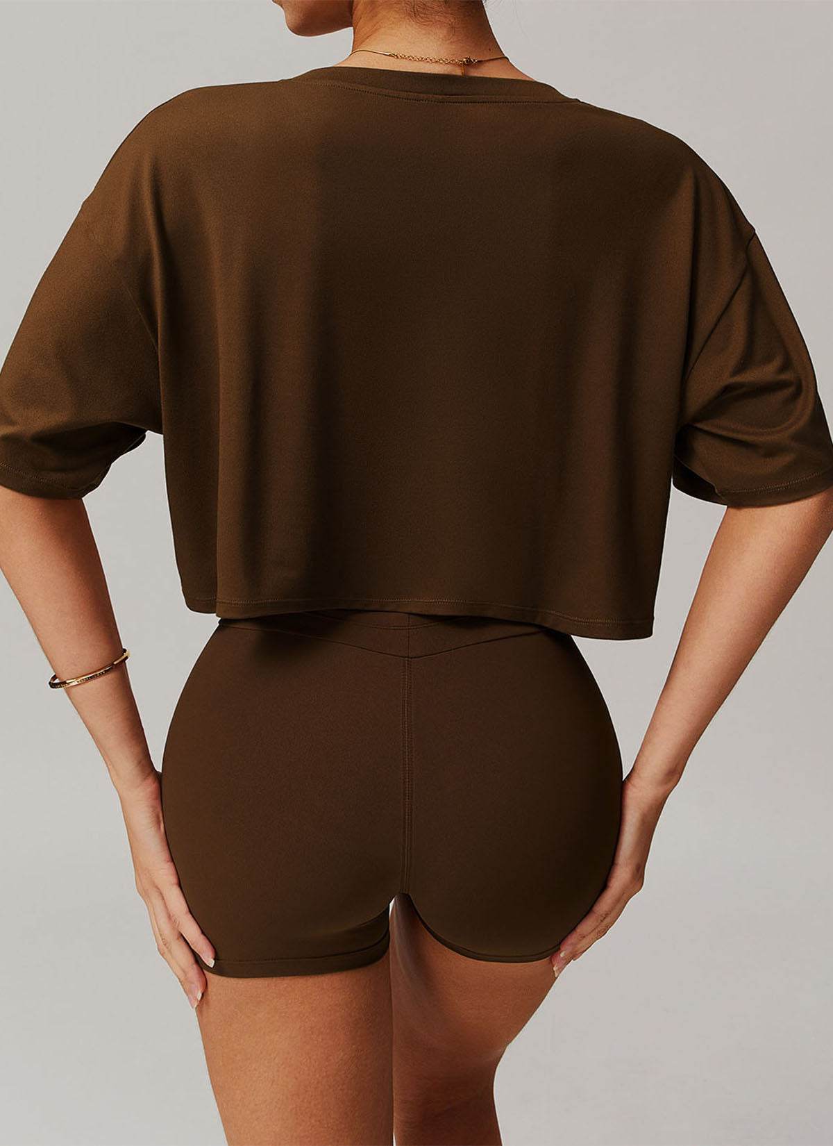 Short Sleeve Crop Top T-Shirts