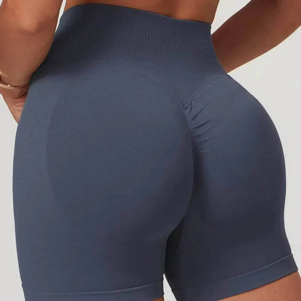 High Waisted Yoga Shorts -