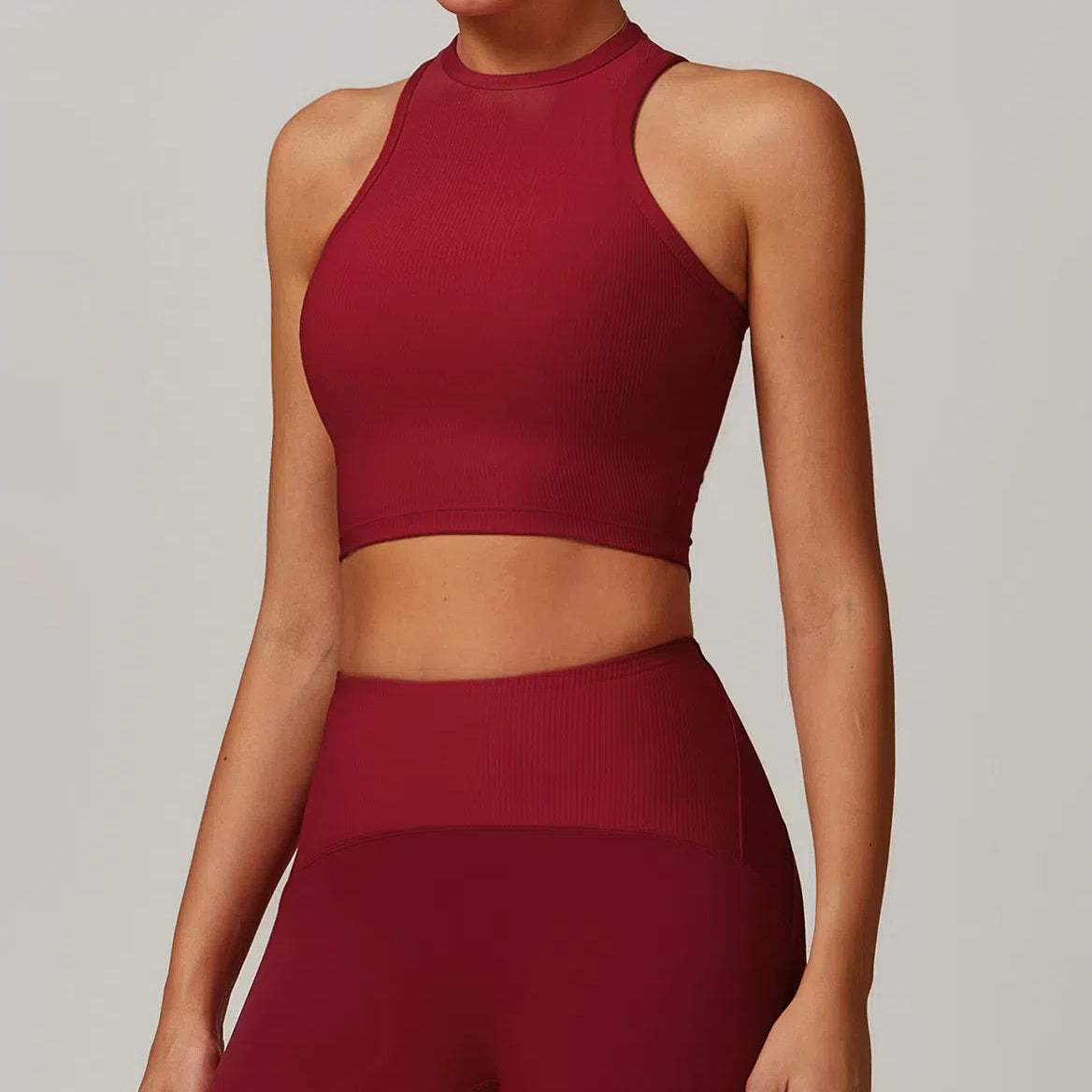 Crop Yoga Tank Top | Stylish & Comfortable for Every Session
